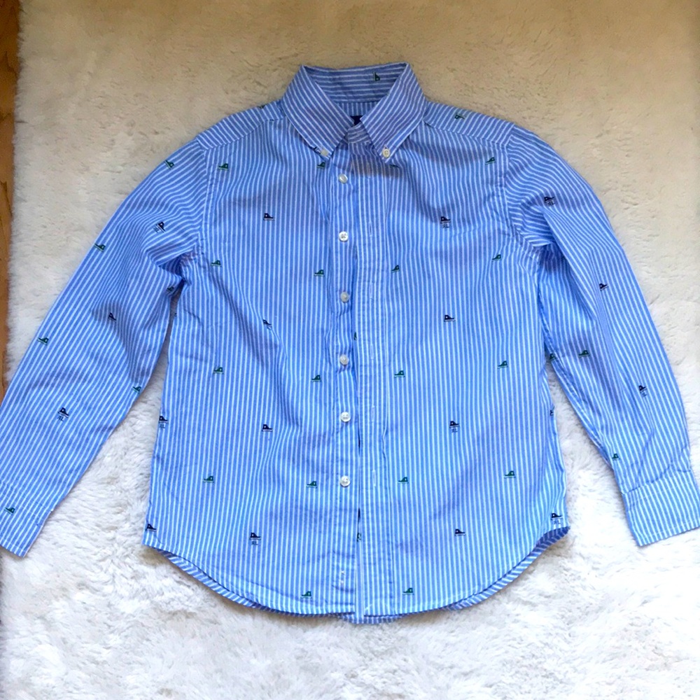 Ralph Lauren kids boy long sleeve shirt